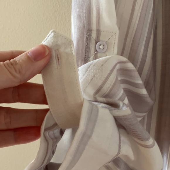 Jones New York Crossover Back Tunic Stonestripe - Picture 6 of 11